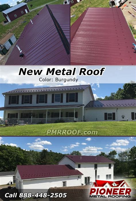 will a burgundy metal roof make your house hotter|are metal roofs durable.